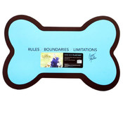 Cesar Millan Dog Whisperer Non-Skid Blue Place Mat