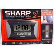 Sharp Atomic Weather Station With Titanium Accent