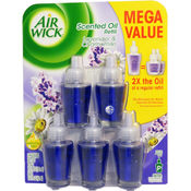 Air Wick 5 Pack Lavender &amp; Chamomile Scented Oil