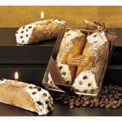 Pastry Scented Cannoli Candle 2 Piece Gift Set