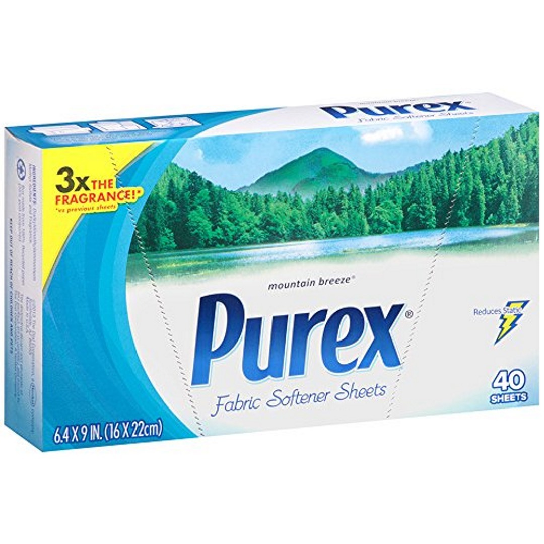 Wholesale Purex Fabric Softener Sheets 40 Count (SKU 2290958) DollarDays