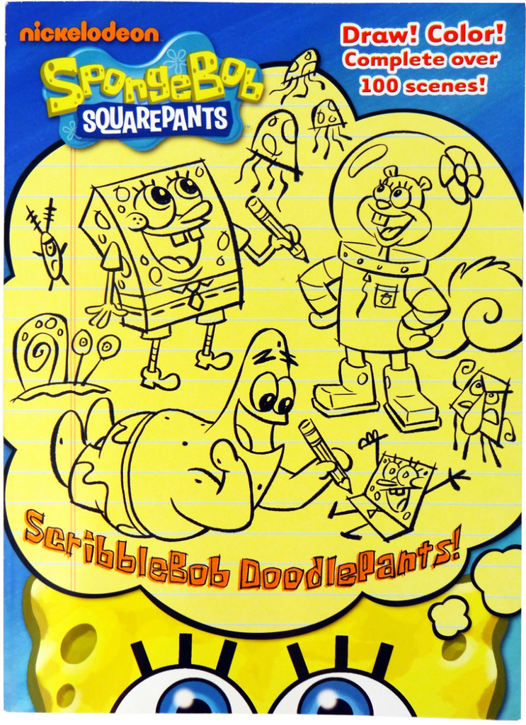 Wholesale Nickelodeon Spongebob Squarepants Coloring Book