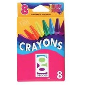 8 Count Geddes Crayons