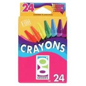 24 Count Geddes Crayons