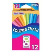 12 Count Geddes Colored Chalk