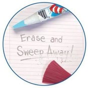 Dr. Seuss Sharp 'N Sweep Eraser