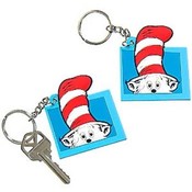 Cat in the Hat Key Chain