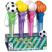 Sports Ball Pop Out Pen