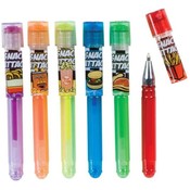 Snack Mini Gel Pen With Stamper