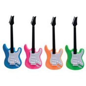 Guitar Pencil Sharpener and Eraser
