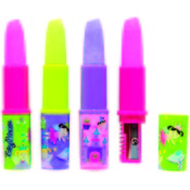 Fairy Princess Lipstick Sharpener/Eraser Wholesale Bulk