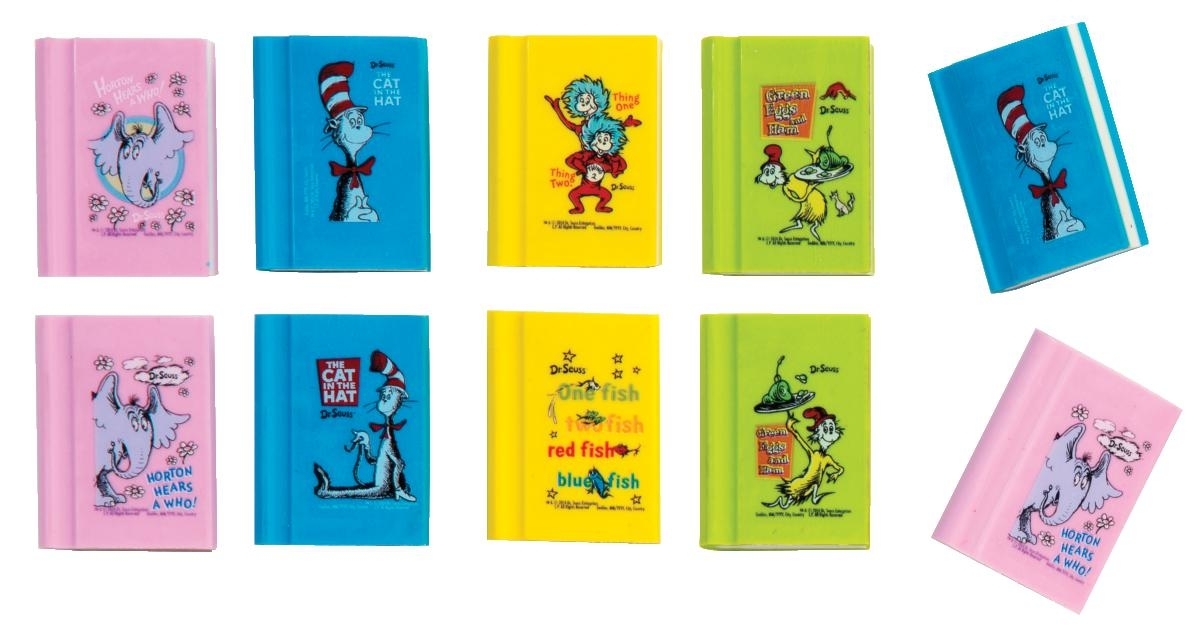 Wholesale Dr. Seuss Book Eraser DollarDays