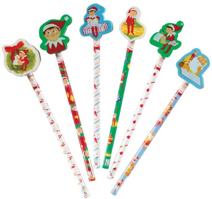 Wholesale The Elf on the Shelf Pencils with Erasers DollarDays