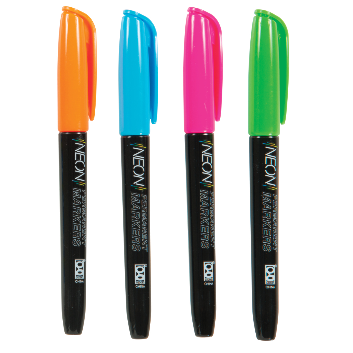 Wholesale Neon Permanent Markers 24 Count DollarDays