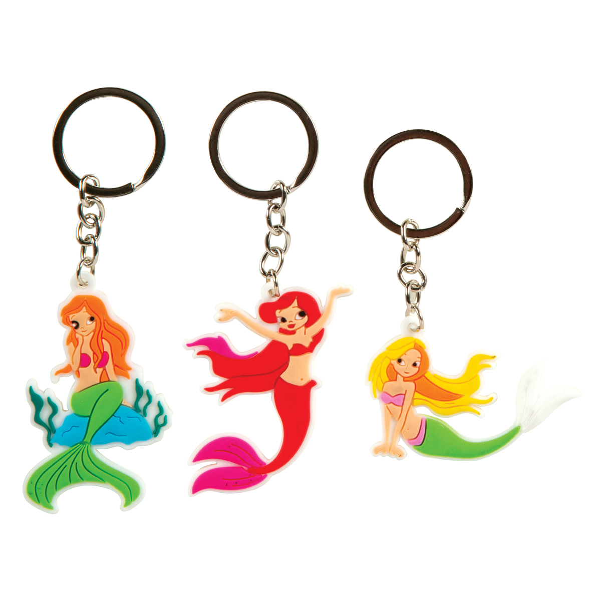 Wholesale Laser Cut Mermaid Keychain DollarDays