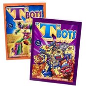 T Bots 96 Page Coloring Book