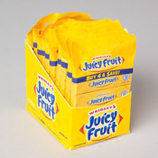 GUM JUICY FRUIT 4 PACKS