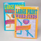 WORD FIND BOOK LARGE PRINT 112 Pages