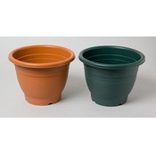 13 3/4" D x 10 1/4" H Round Planter