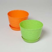 Round 5 Inch Planters 2 Pack