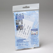 LUGGAGE TAG LAMINATE POUCH 5PK