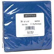 Dark Blue 24 Ct. 10x10 Napkins