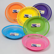 Round Plastic Basket