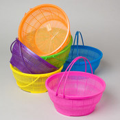 Plastic Basket With Handles