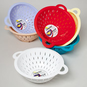COLANDER W/2 HANDLES 6 COLORS