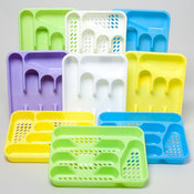 5 Section Plastic Cutlery Tray