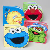 SESAME STREET FOAM 5X5 D/C BOOKS