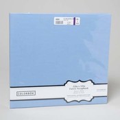 Light Blue Fabric Scrapbook Album
