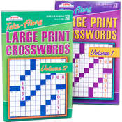 CROSSWORD PUZZLE LG PRINT TRAVEL