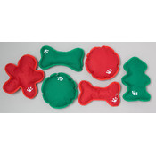 Christmas Dog Toy -  Nylon W/Squeaker