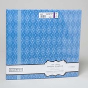 Blue Diamond Ribbon Scrapbook Album 12x12