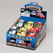 Candy Filled Rescue Vehicles