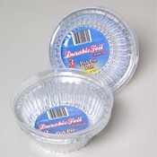 ALUMINUM POT PIE PAN W/LID 3PK