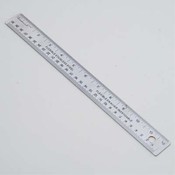 Metal Ruler 12 Inch