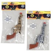 Cowboy Gun &amp; Badge Set