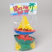 3 Pack - Plastic Boats