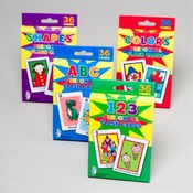 Flash Cards Educational 4 Styles