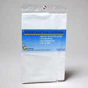 Table Cover 54 x 108 Solid White