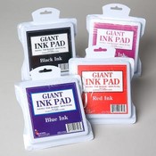 Giant Ink Pad 6x6 4 Assorted