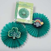 St. Patricks Hanging Honeycomb Decor