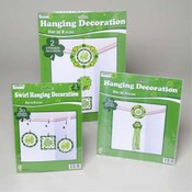 3 Assorted St. Patricks Hanging Decor