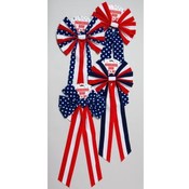 Patriotic Velvet Bow