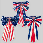 Plastic Patriotic Bow