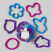 Plastic Easter Cookie Cutters 6 Piece Set