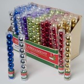 Shiny Ball Ornaments 8 Pack