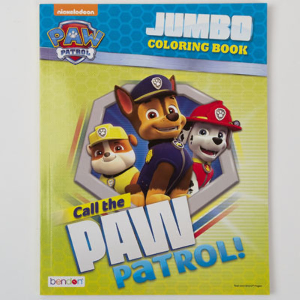 Wholesale Paw Patrol Jumbo Coloring Book | DollarDays